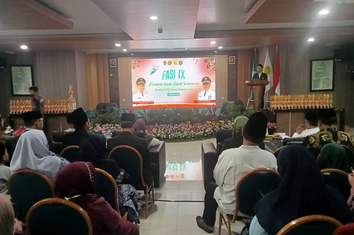 FASI IX Kota Semarang Resmi Dibuka, Diikuti 741 Peserta dari Berbagai Jenjang Usia