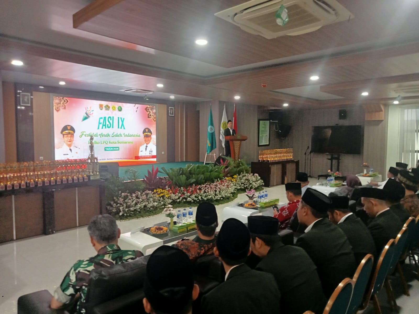 Pembukaan FASI IX Badko LPQ Kota Semarang di Unwahas Kampus 2 Gunungpati. (Foto: Tim Kabarjateng.id)