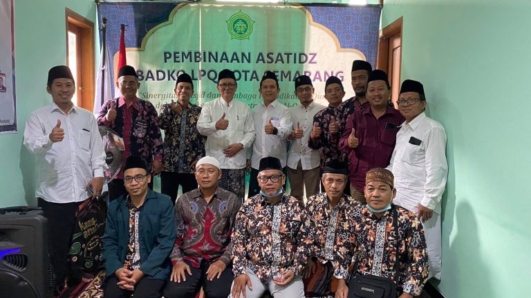 Badko LPQ Kota Semarang Gelar Pembinaan Asatidz Bahas Peran Masjid Dalam Pendidikan Anak